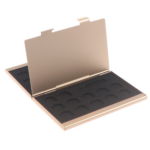 Aluminum Card Box Phone Memory SIM Card Box Card Package Storage BoxB-*- JW - Afbeelding 13 van 15