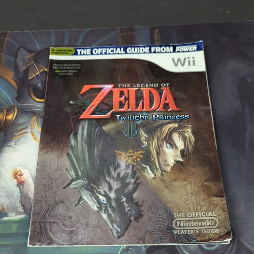 Legend of Zelda Twilight Princess Official Nintendo Power Player Guide W/ Poster - Afbeelding 1 van 12