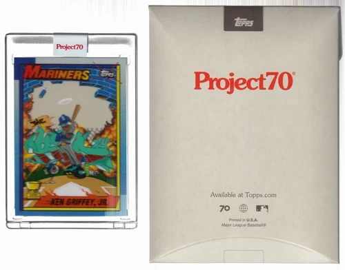 P70 Topps 2021 Project 70 Exclusive #769 Ken Griffey Jr. 1990 CES /1262 Mariners