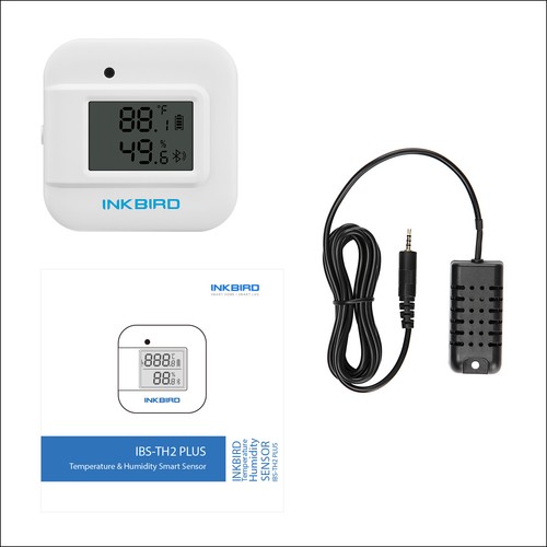 Bluetooth Thermometer Data Logger IBS-TH2 Plus with Temperature Humidity Probe - Picture 8 of 12
