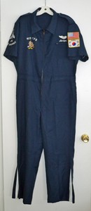 Authentic-US-Air-Force-1970-039-s-497th-T-F-S-034-Nite-Owls-034-Cold-War-Pilot-Party-Suit