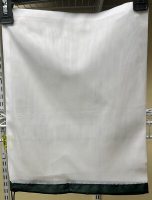 Unbranded Produce Bags Reusable Set of 3 Polyester Mesh White Green New