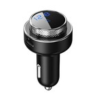 Wireless Bluetooth 5.0 Car Fm Transmitter Mp3 Player Radio Usb Charger Adapter e