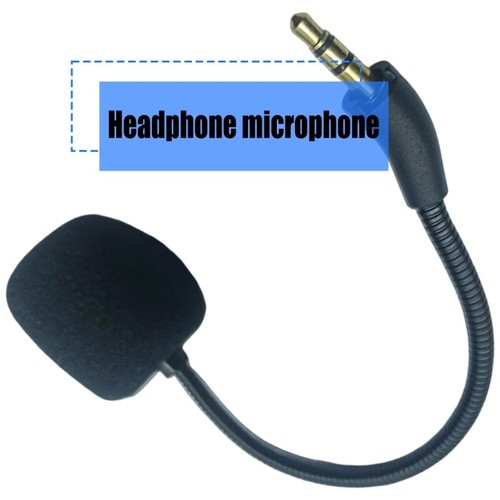 Detachable Microphone Boom Noise Reduction Mic Sponge Cover for K820NC - Zdjęcie 7 z 8