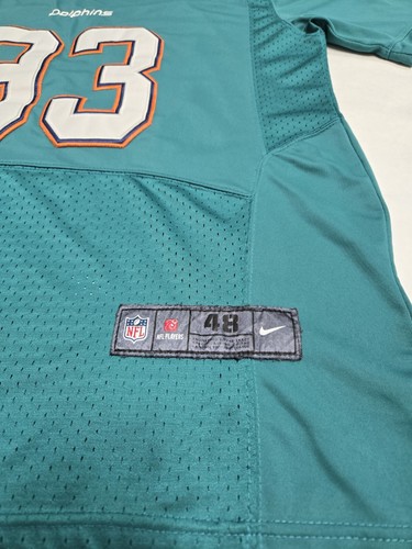 Miami Dolphins NFL Nike On Field Jersey Size Men’s 48-Football Ndamukong Suh 93 - Picture 2 of 8