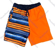 Men's OLD NAVY Unlined Blue Board Swim Surf Shorts Size 29 Drawstring NWT
