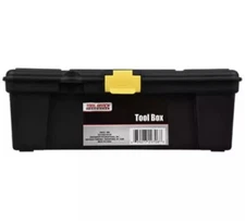 12-inch Tool Box Black/Yellow