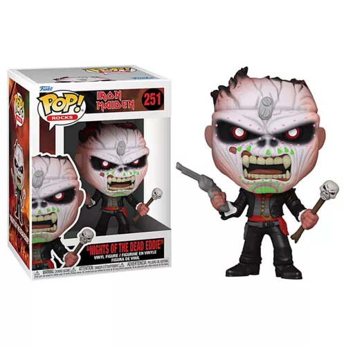 Iron Maiden Music Nights of the Dead Eddie POP! Figure Toy #251 FUNKO NEW NIB