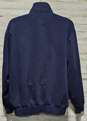 Men's Blue 84 1/4 Zip Pullover New Hampshire Souvenir Fleece Size XL Navy Blue - Picture 7 of 10