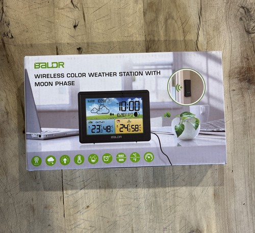 BALDR Wireless Color Weather Station With Moon Phase
