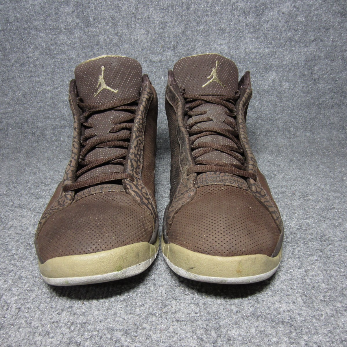 Nike Air Jordan Accolades 2010 Shoes Mens Size 11.5 Brown Sneakers 406846-201 Nike Air Jordan Accolades 2010 Shoes Mens Size 11.5 Brown  main image 3