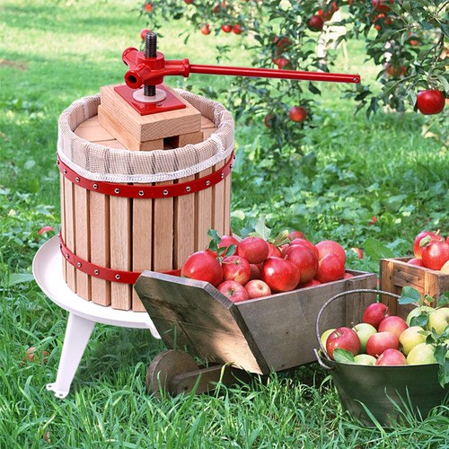 6L-30L Obstpresse Saftpresse Weinpresse Spindelpressung Apfelpresse Obstmühle DE - 第 2/21 張圖片