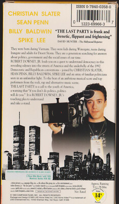 The Last Party (1993) Robert Downey Jr Spike Lee Oliver