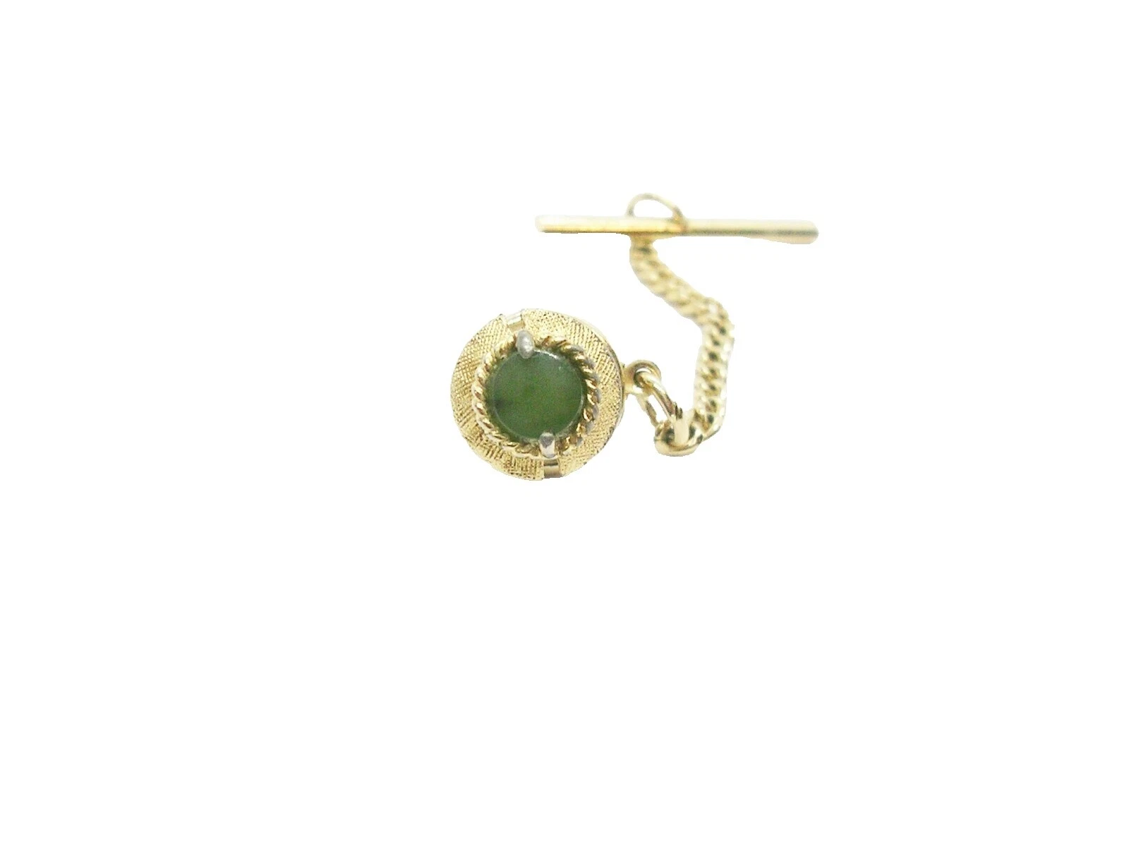 Jade Stone Tie Clasps & Tacks for Men