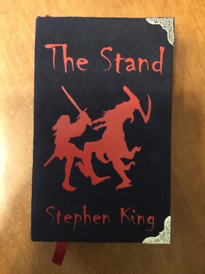 The Stand, Stephen King, Custom Hand-Bound in Suede, Special Edition Hardcover