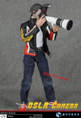 1/6 Scale Digital Slr Camera Set Model for 12'' Figure Hot Toys Phicen Body