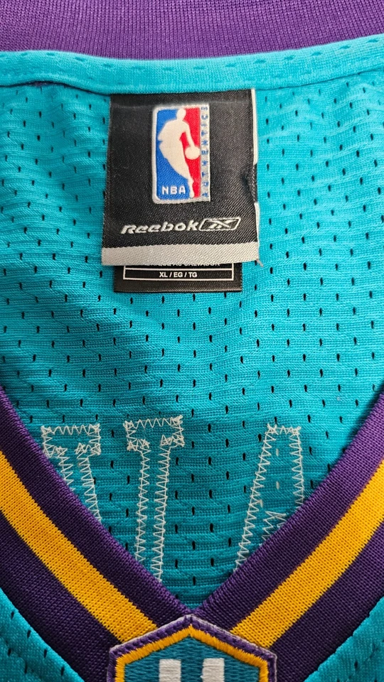 Camiseta deportiva vintage Reebok NBA Baron Davis New Orleans Hornets #1 XL Foto 4 de 4