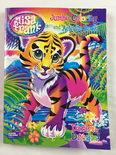 Lisa Frank Jumbo Coloring & Activity Book Dare to Dream 2011