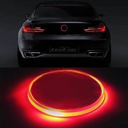 1x Brilliant Red Emblem LED Background Light 82mm For BMW 3 5 7 Series X3 X5 X6 - Picture 7 of 7