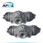 <!--F#f_0-->Pair (2) of New Drum Brake Wheel Cylinders for Nissan Navara D22 Pathfinder R50<!--F/-->