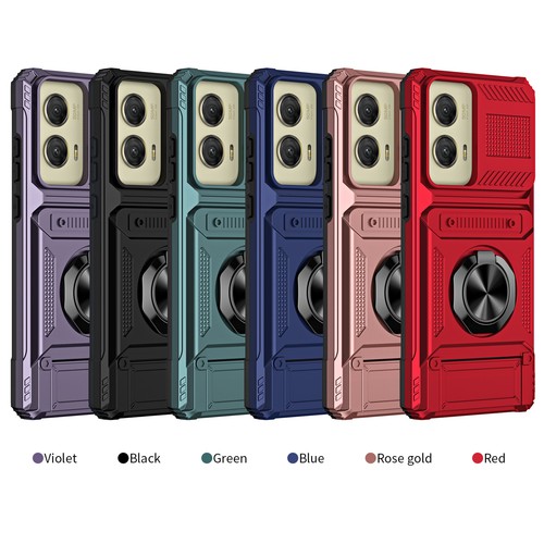 Lo último para Motorola Moto G 5G 2024 G puro a prueba de golpes anillo soporte tarjeta estuche - Imagen 8 de 57