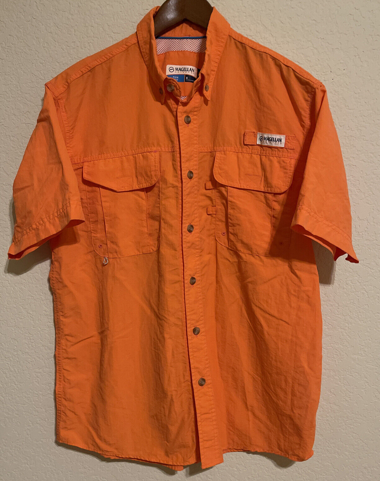 Magellan Our shop OFFers the best service MagWick Fish Gear Fishing Shirt Back~ Fresno Mall Vented Men w Size
