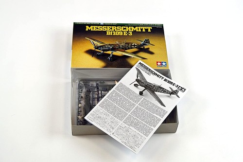 Tamiya WW2 Model Plane - German Messerschmitt Bf109 E-3 - Picture 4 of 6
