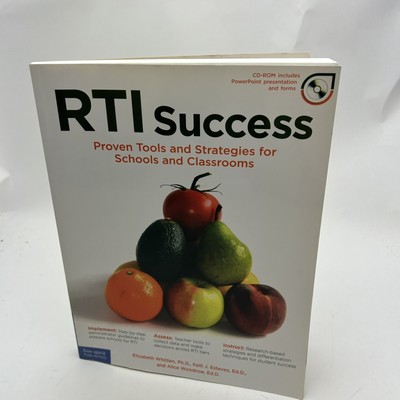 RTI Success: Proven Tools and Strategies for Schools and Classrooms