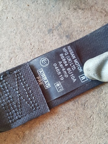 Belt Security Front Right Rh Nissan Notes E11 2006 - Picture 5 of 11