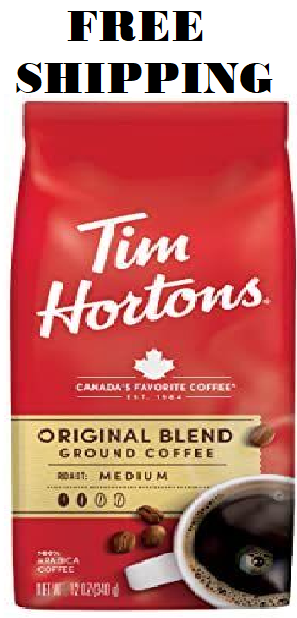 Tim Hortons - Tim Hortons, Coffee, Ground, Medium Roast, Original Blend (12  oz), Shop