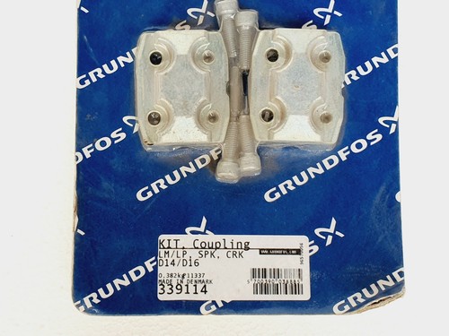 Kit de acoplamiento Grundfos 339114 para LM/LP, SPK, CRK, D14/D16 # NUEVO - Imagen 2 de 4