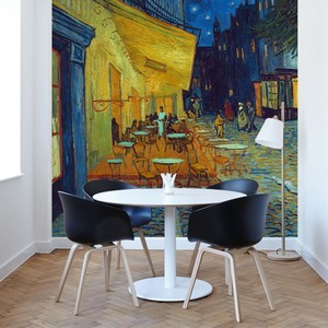 Fototapete Van Goghs Cafe Terasse Am Abend Tapezieren Renovieren Vliestapete Ebay