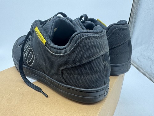 FIVE TEN ADIDAS FREERIDER CANVAS CYCLING SKATE SHOES BLACK SIZE 11.5 - Picture 3 of 7