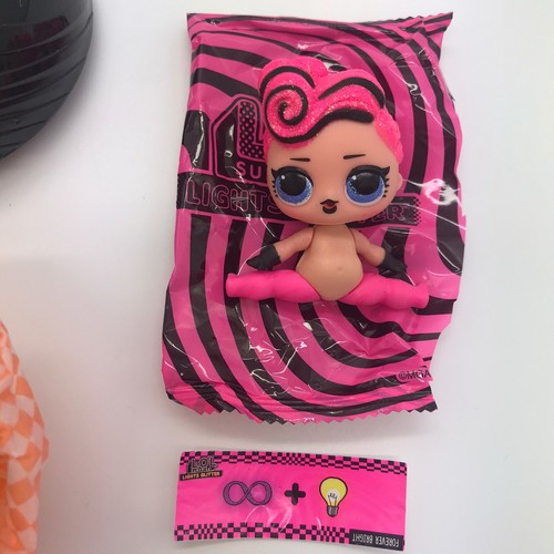 LOL SURPRISE LIGHTS GLITTER NEW UNOPENED Hair GLOW Sis Tot OPTICAL - Picture 4 of 9