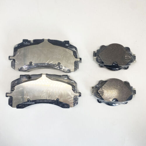 Juego de pastillas de freno delanteras traseras con sensores para 4M0698451C Bentley Bentayga 17-23 - Imagen 8 de 12