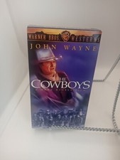 The Cowboys (VHS, 1997, Warner Bros. Westerns Collection) John Wayne