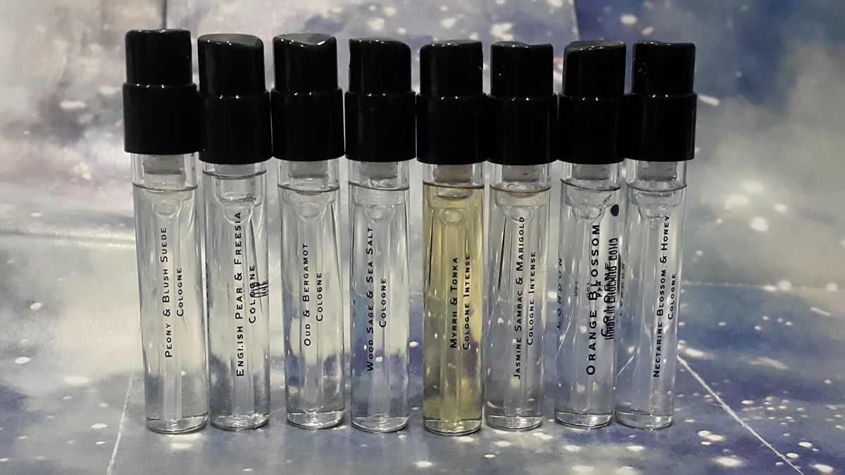 Jo Malone Perfume Cologne Vials Spray Choose Your Scents
