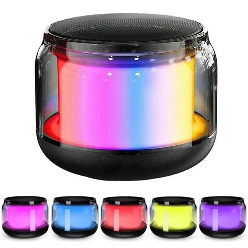 bluetooth speaker multi coloured