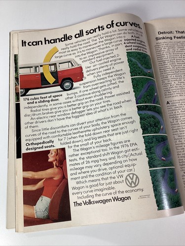 Newsweek Magazine 1976 Rare Ads Barbara Walters TV News AMC RCA Ali MG Ross WY - Picture 9 of 24