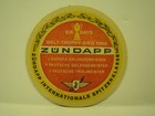 1968 German beer coaster Zundapp motorcycle company Nurnberg Germany closed 1984 — photo 2