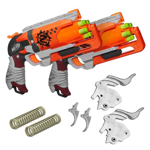Nerf Hammershot Blaster - Zombie Strike 20M - Mega Komplett-Bundle mit Blaster, - Bild 2 von 9