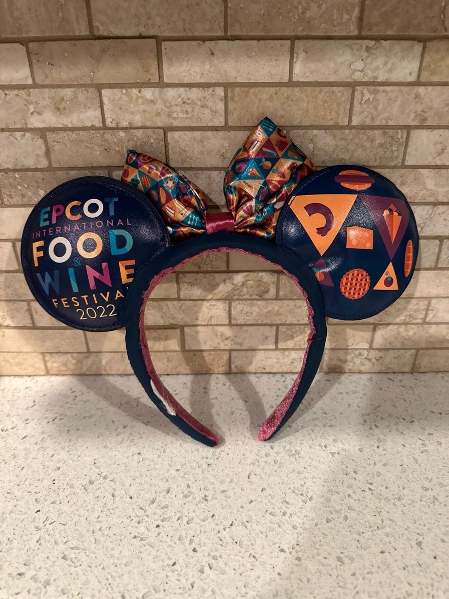 2022 Disney Parks Epcot Food Wine Festival Logo Minnie Ears  display picture 2