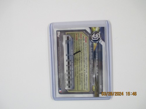Bowman Chrome Tatis Jr. 2018 radiocontrol NMT, NMT+ - Imagen 2 de 2