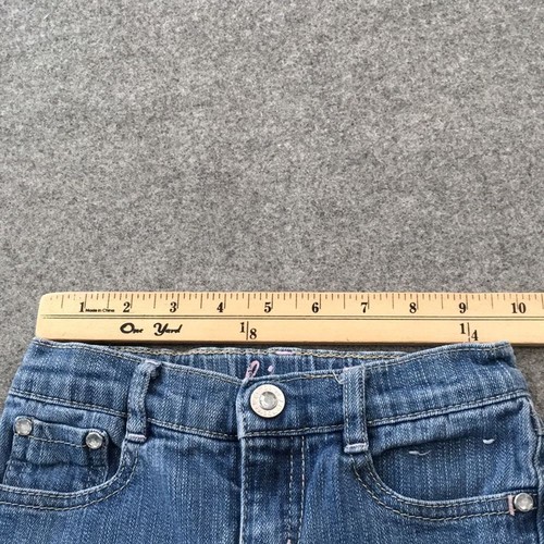 Gymboree Girls Sz 5 Skinny Fit Jeans Adjustable Waist Stretch - Picture 7 of 8