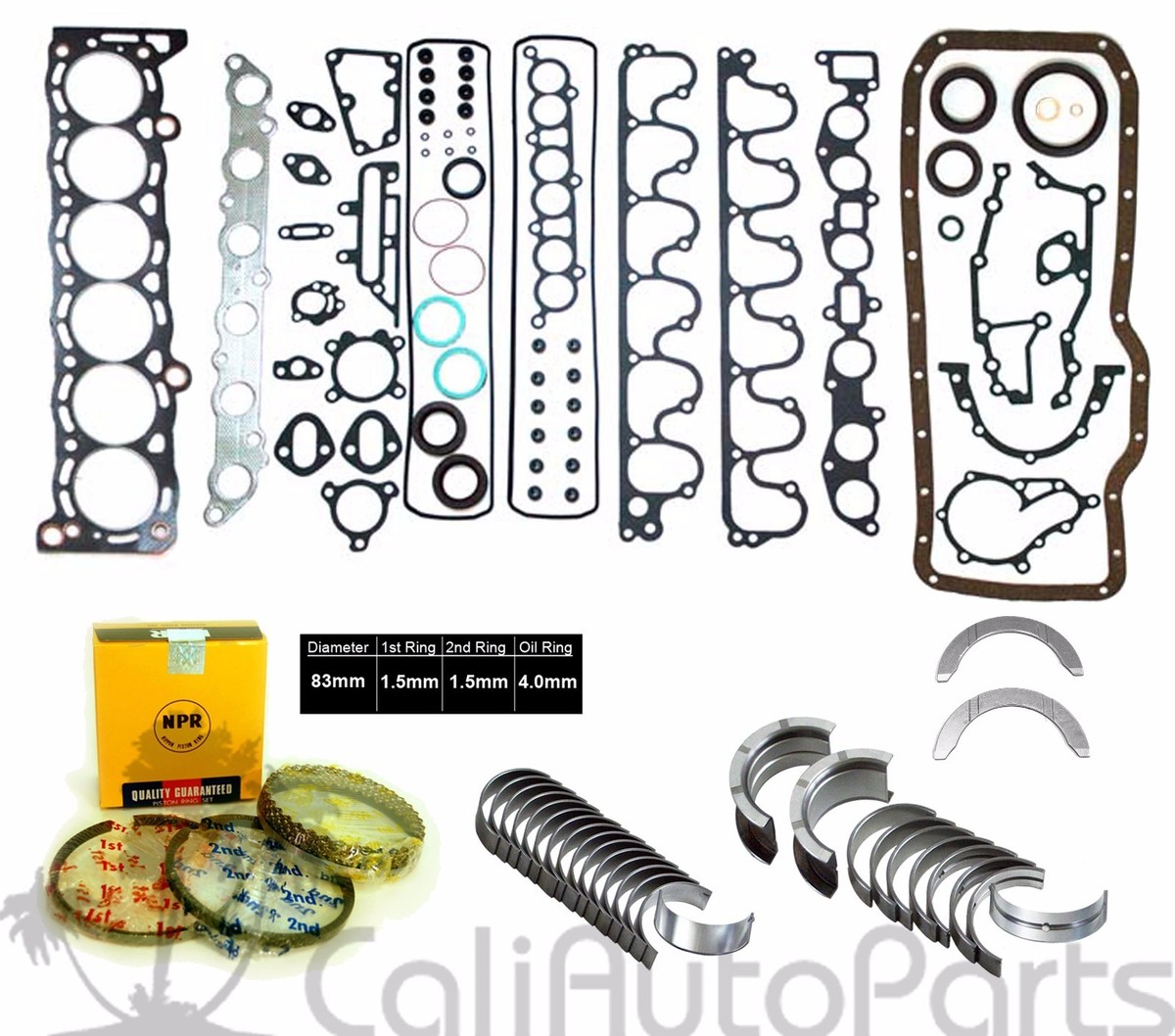 82-84 TOYOTA SUPRA CRESSIDA 2.8L DOHC 12V 5MGE L6 FULL SET ENGINE