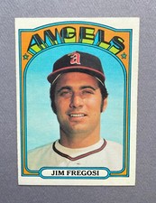 1972 Topps Baseball Jim Fregosi #115 California Angels Vintage Card