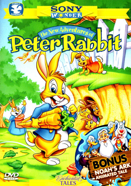 The New Adventures Of Peter Rabbit (DVD, Sony Wonder, 2011) animated ...