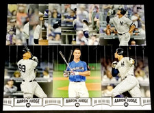 2018 TOPPS WALMART AARON JUDGE HIGHLIGHTS LOT OF 12 - BASE AND BLACK PARALLEL