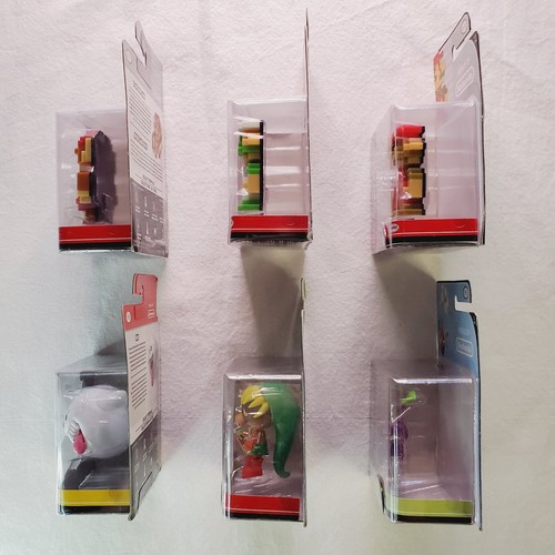World Of Nintendo Series 1-6 8 Bit Mario Luigi Red Link - Deku Lnk Boo Pikmin - Picture 3 of 23