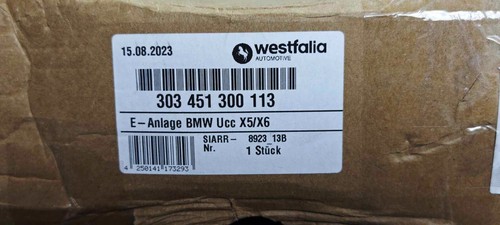 Centralina kit elettrico Bmw 13 poli, gancio di traino WESTFALIA 303451300113/506737 - Foto 2 di 7